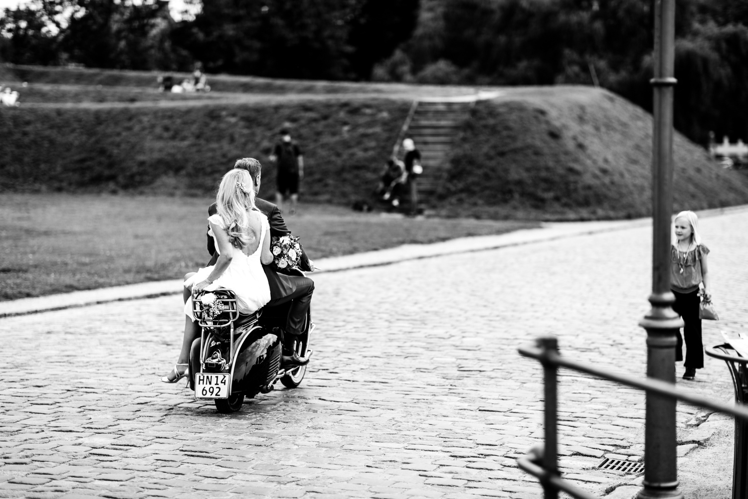 Bride-on-Bike
