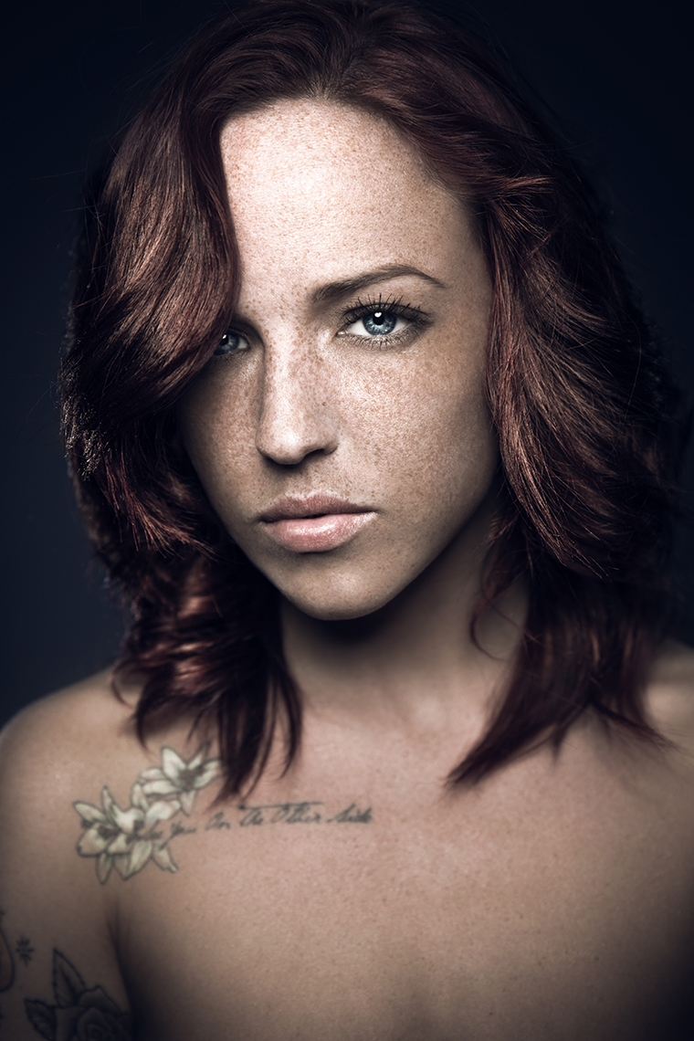 Soul Mirror VII | Female portrait red hair