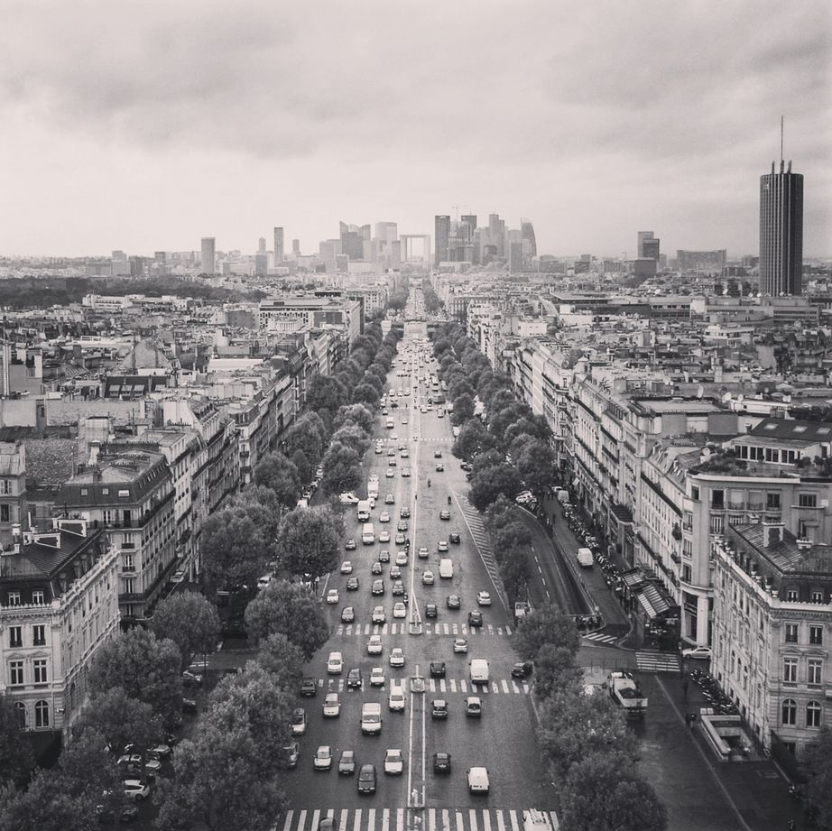 Paris | City black and white